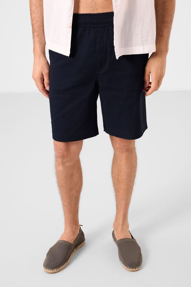Tommy Life Tommy Life Men's Chino Shorts in Dark Navy - 2