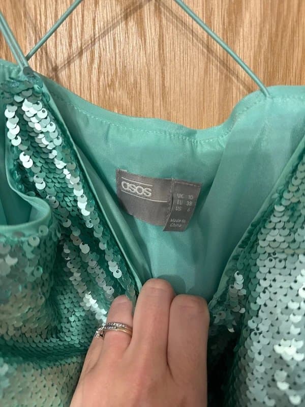 ASOS ASOS sequin top size 10