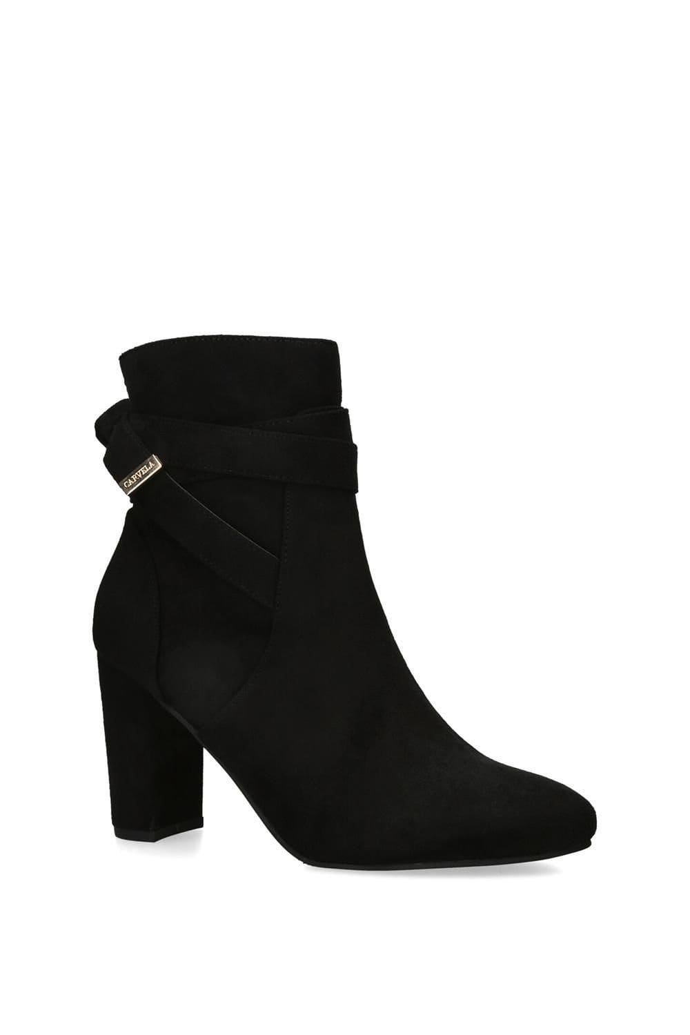Carvela Carvela Women's 'Tempt' Fabric Boots in Black - 4
