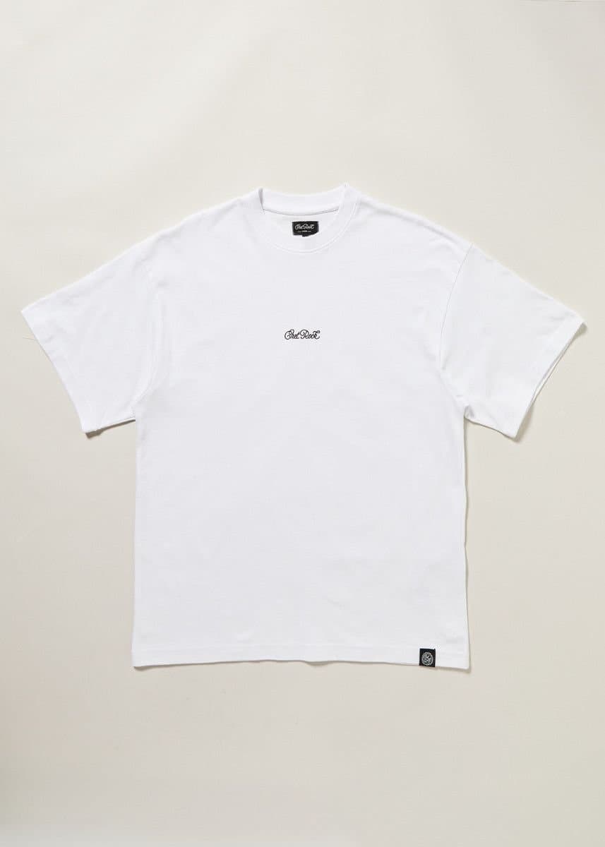 Chet Rock Chet Rock Jon T Men's Oversized Cotton Graphic T-Shirt with Pocket Detail in White