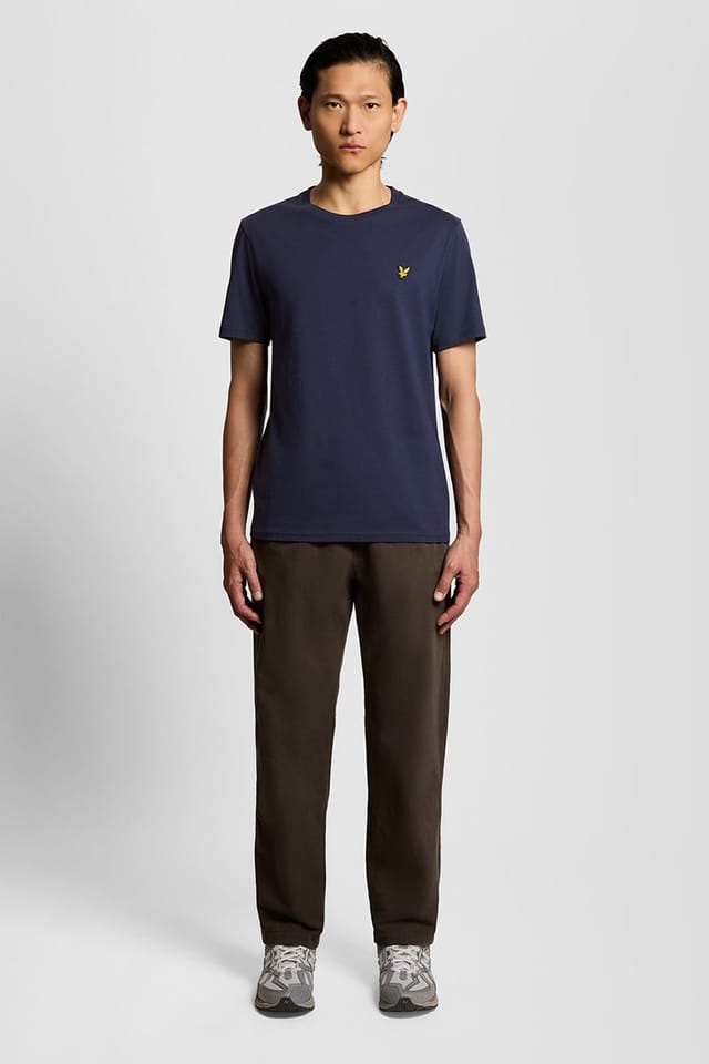 Lyle & Scott Lyle & Scott Men's Plain T-Shirt Navy - 2