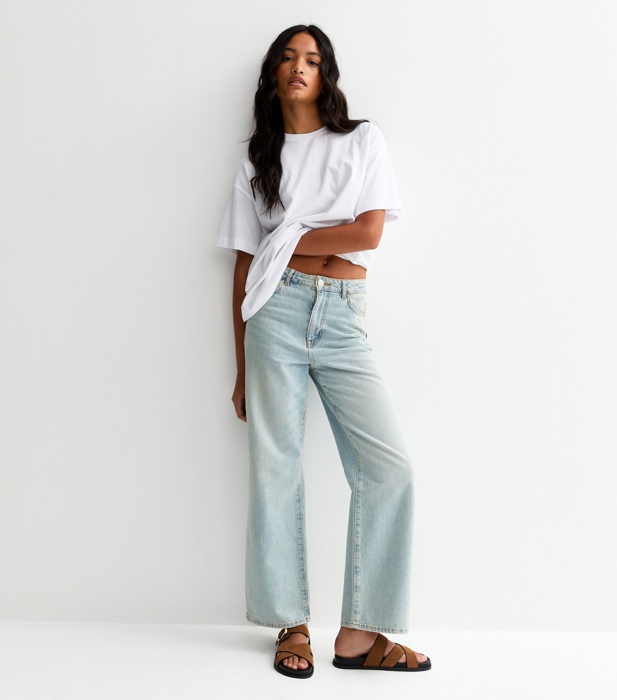 New Look Women's White Oversized T-Shirt New Look - 3