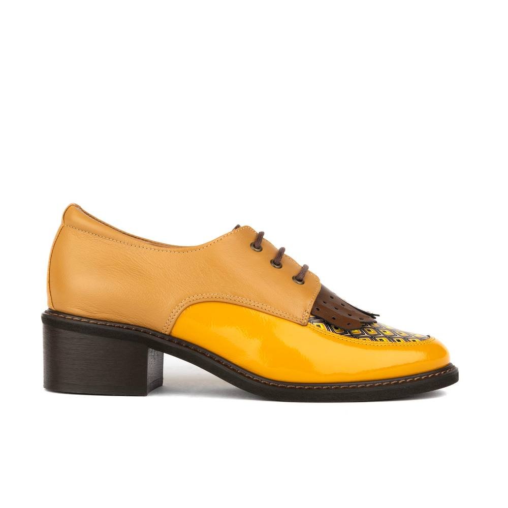 Embassy London Embassy London Women's Retro Tone - Yellow & Brown - 2