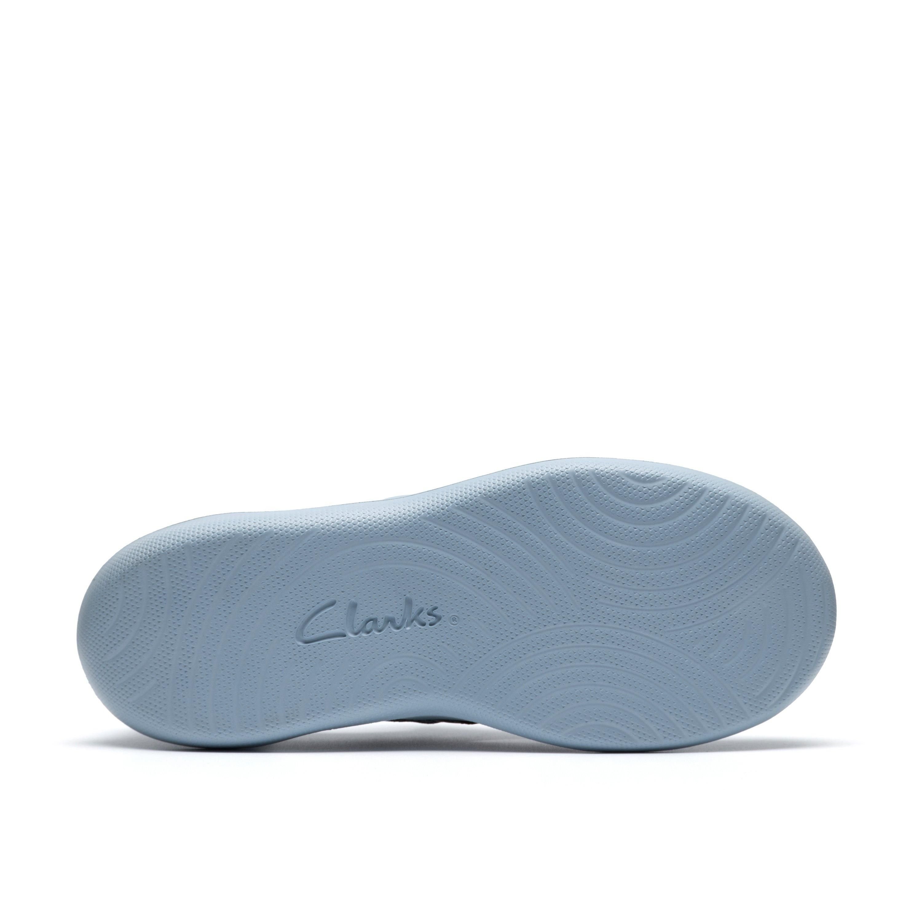 Clarks Clarks Women's Solevana Step Blue Grey Trainers - 3