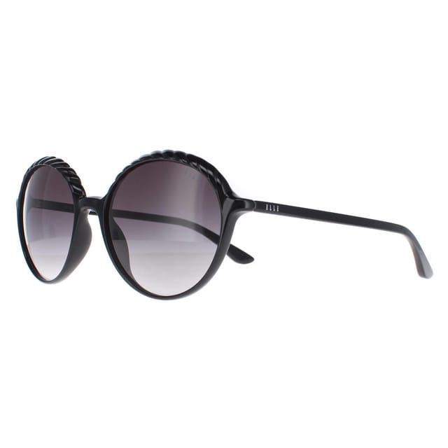 Elle ELLE Women's Round Black Grey Gradient 14919 - 2