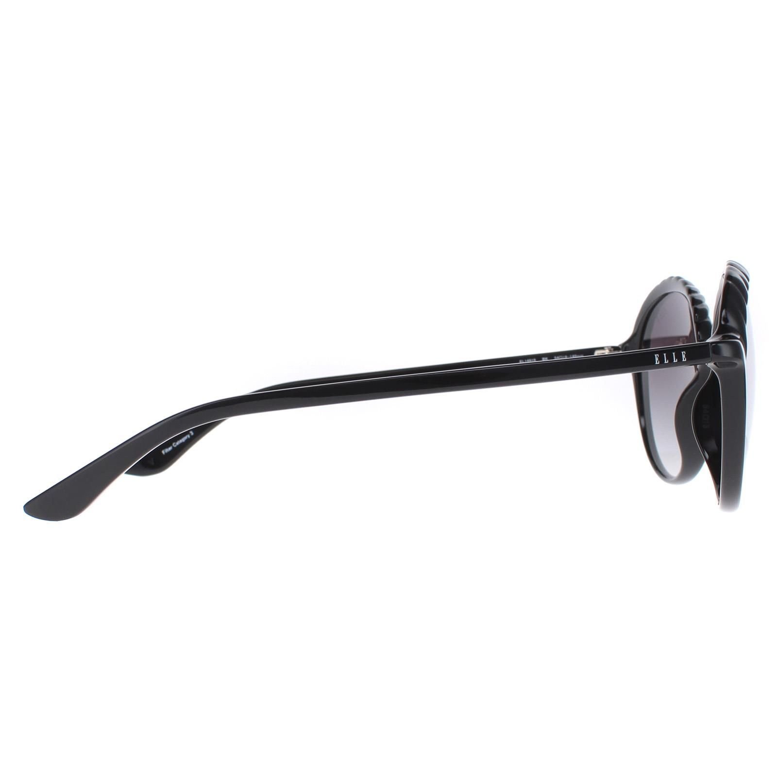 Elle ELLE Women's Round Black Grey Gradient 14919 - 4