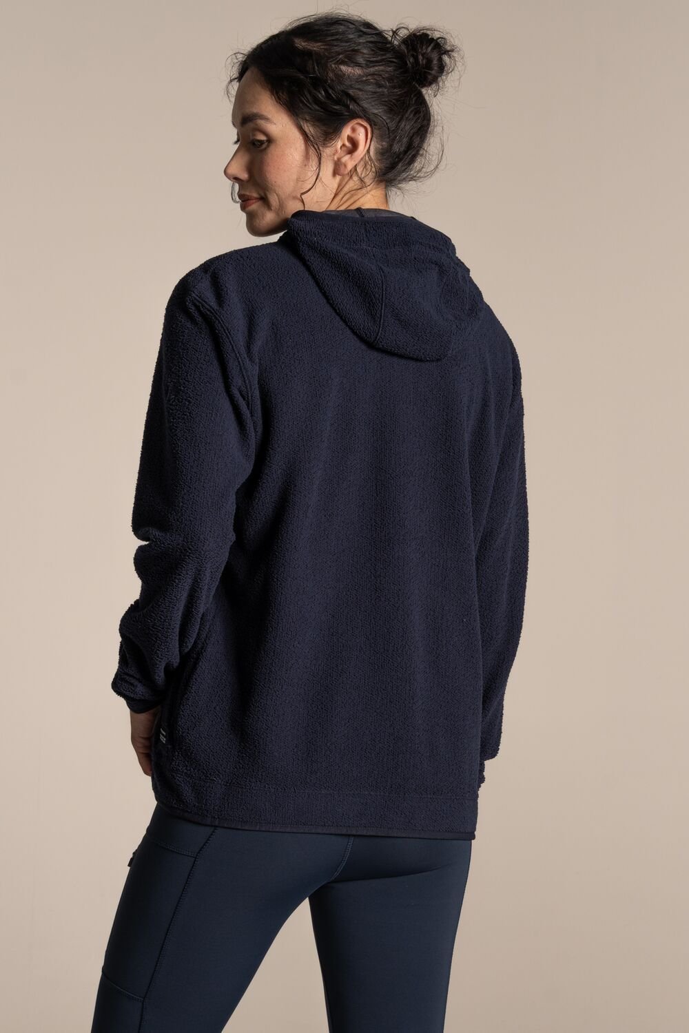 Craghoppers Craghoppers Women's Compresslite Fleece Hooded Jacket in Navy - 2