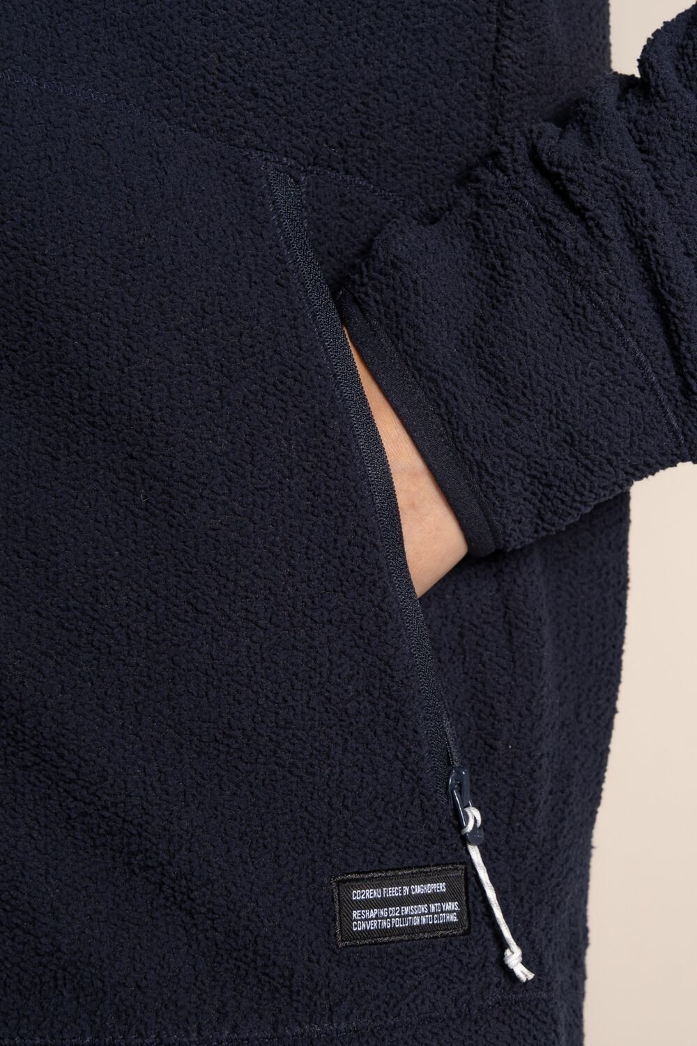 Craghoppers Craghoppers Women's Compresslite Fleece Hooded Jacket in Navy - 4