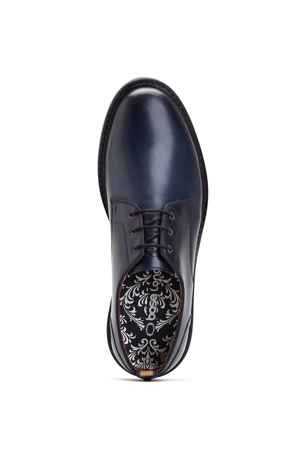 Base London Base London Men's Dime Derby Shoe in Navy - 4