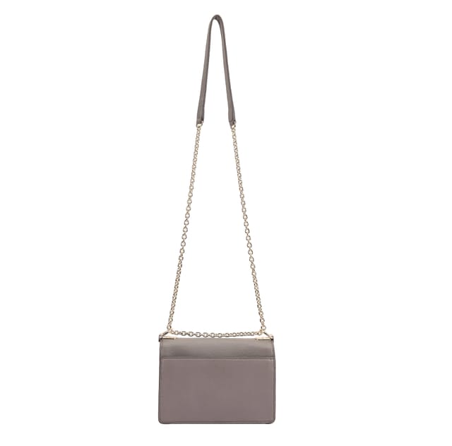 Paul Costelloe Paul Costelloe Women's Amiera Leather Cross Body Bag in Grey - 2