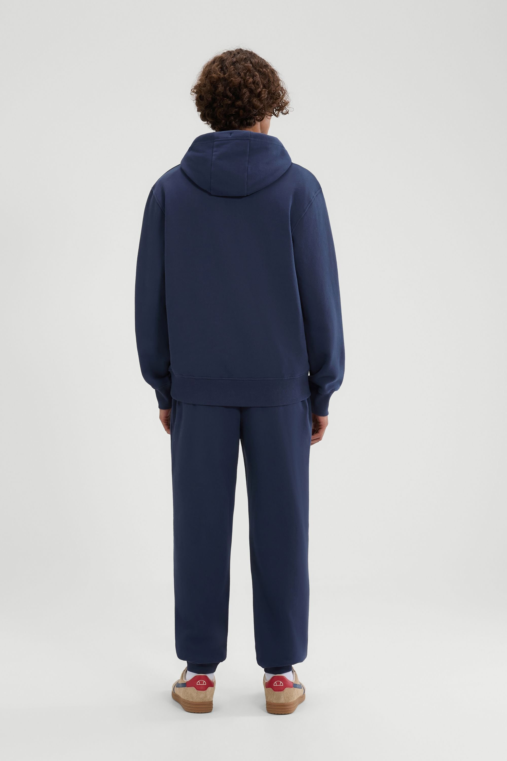 Ellesse Ellesse Men's Traccota OH Hoody & Jog Pant Set in Navy - 2