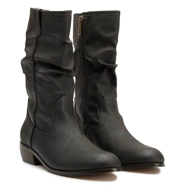 V.GAN V.GAN Women's Prune Western Boots in Brown - 2