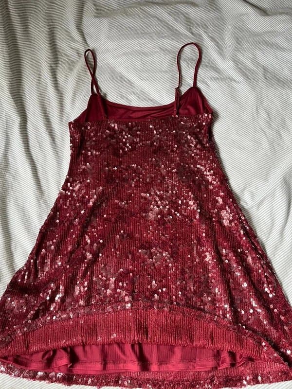Bershka Bershka Sequin Mini Going Out Dress