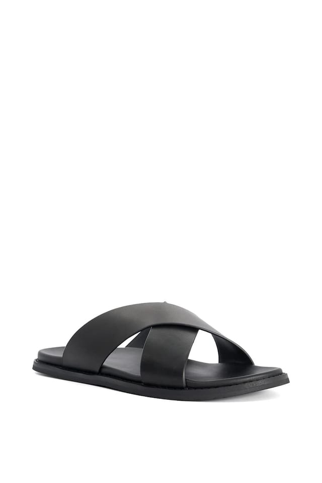 Dune London Dune London Men's 'Interestingg' Leather Sandals in Black - 2