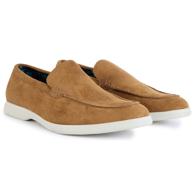 V.GAN V.GAN Men's Cashew Slip On Shoes in Tan - 2