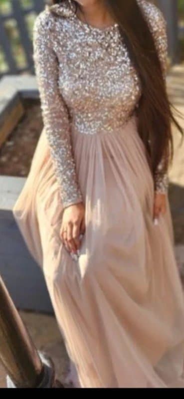 ASOS ASOS Embellished Sequin Maxi Dress Petite XS | Worn Once | Occasion/Prom/Wedding Guest