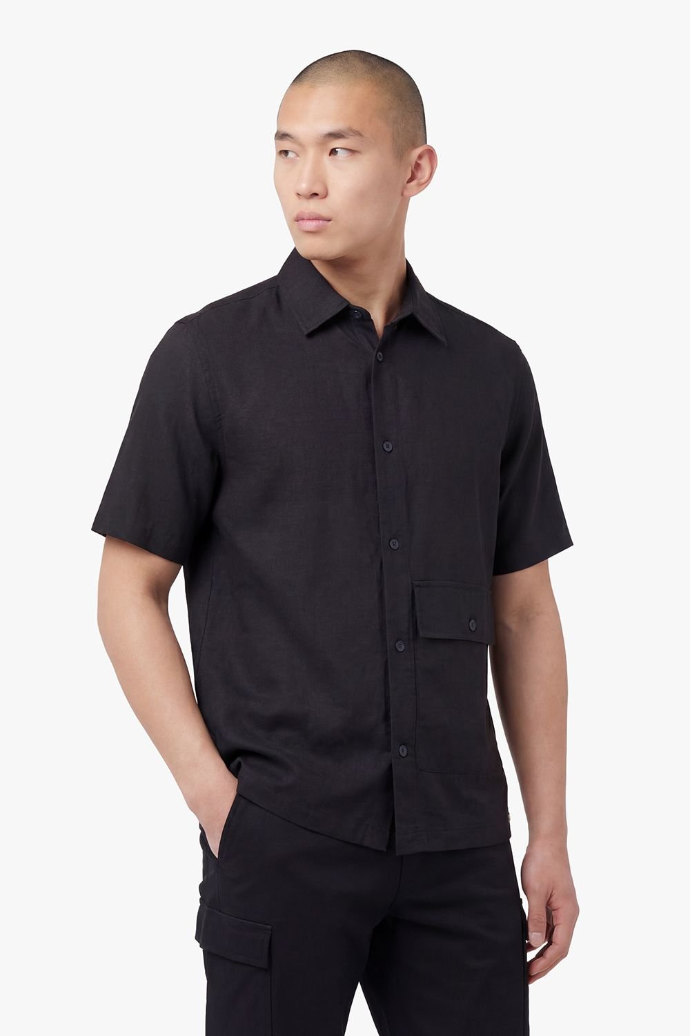 Luke 1977 Luke 1977 Men's Ophi Relaxed Shirt in Black - 3