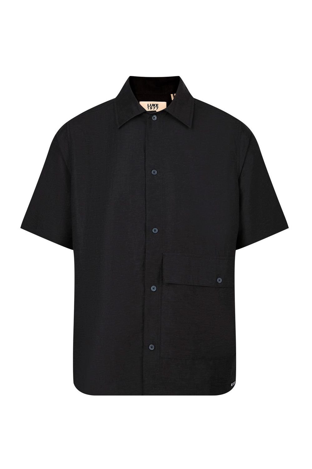 Luke 1977 Luke 1977 Men's Ophi Relaxed Shirt in Black - 4