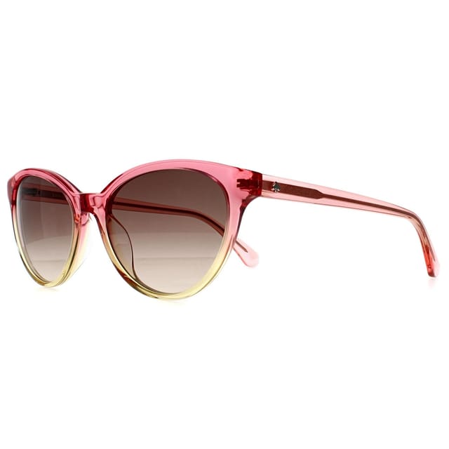 Kate Spade Kate Spade Women's Oval Pink Shaded Yellow Brown Gradient Adeline/G/S - 2