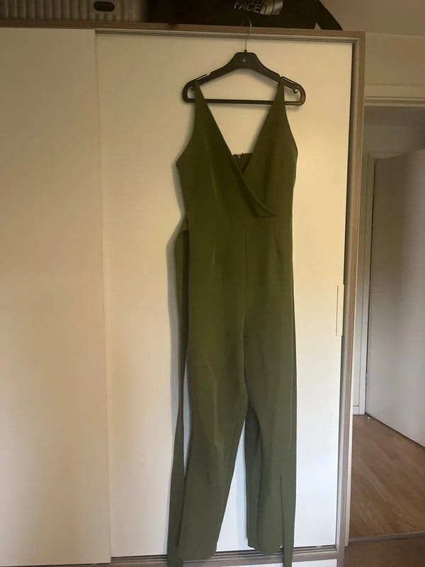ASOS Khaki Green Jumpsuit