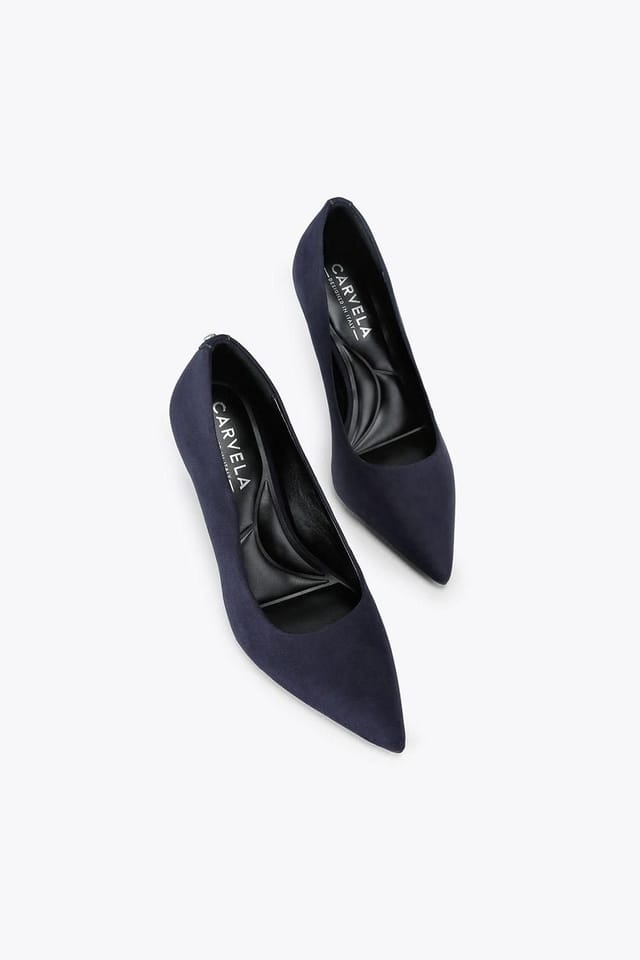 Carvela Carvela Women's 'Corletta Court' Fabric Heels in Navy - 2