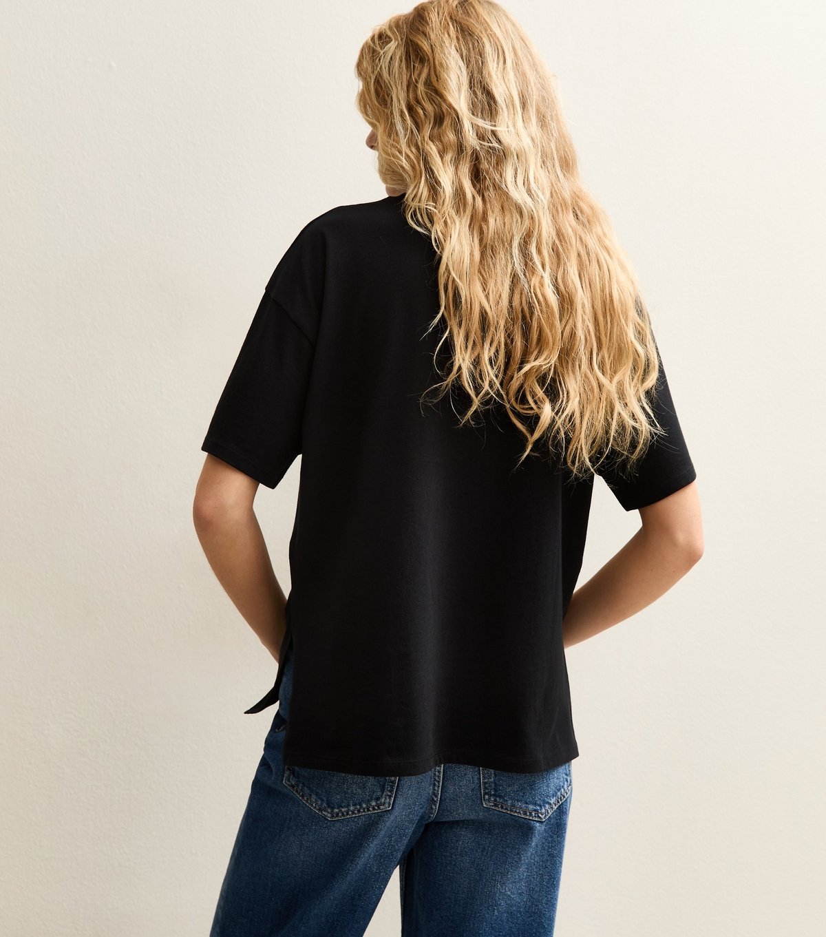 New Look Women's Black Side Split T-Shirt New Look - 4