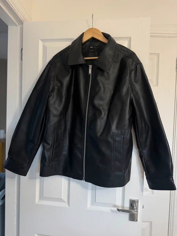 ASOS ASOS faux leather jacket