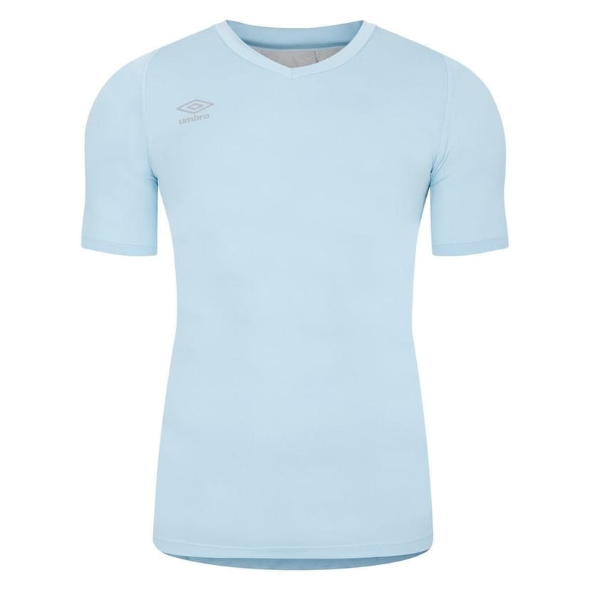 Umbro Umbro Men's Elite V Neck Base Layer Top in Duck Egg Blue - 1