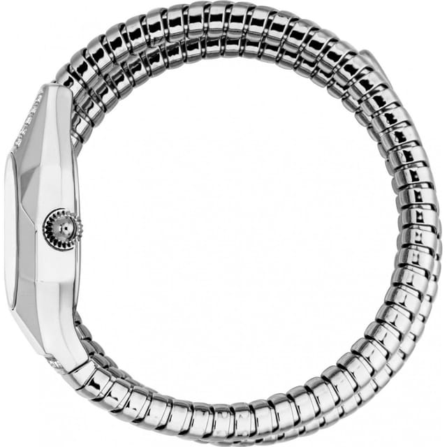 Just Cavalli Just Cavalli Women's JC1L397M0015 Signature Snake 24mm Quartz Watch in Silver - 3