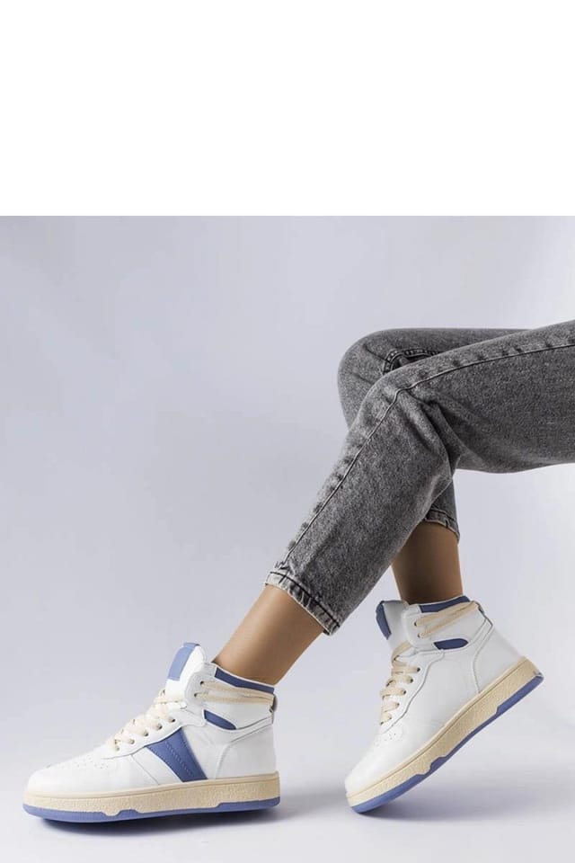 Love Lace Love Lace Women's Robin High Top Sport Sneakers with Comfortable Lacing Sole in White - 2