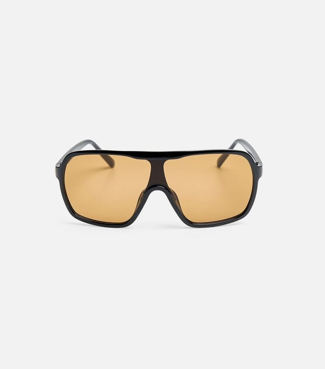 Public Desire Black Oversized Square Sunglasses Public Desire New Look - 2