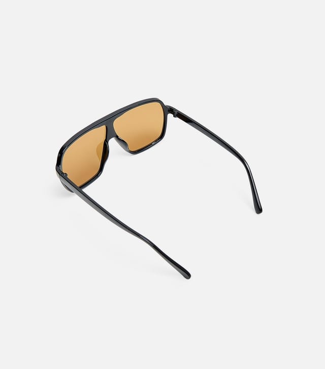 Public Desire Black Oversized Square Sunglasses Public Desire New Look - 3