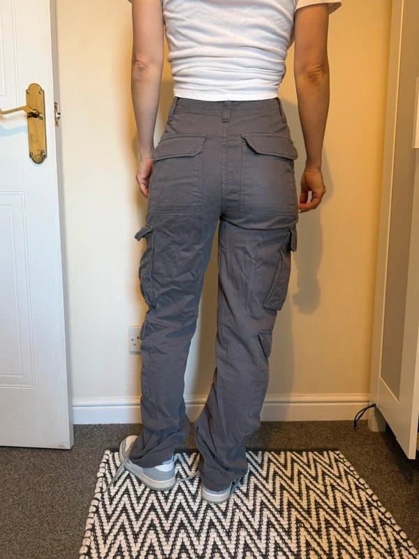 Bershka Bershka Grey Cargo pants