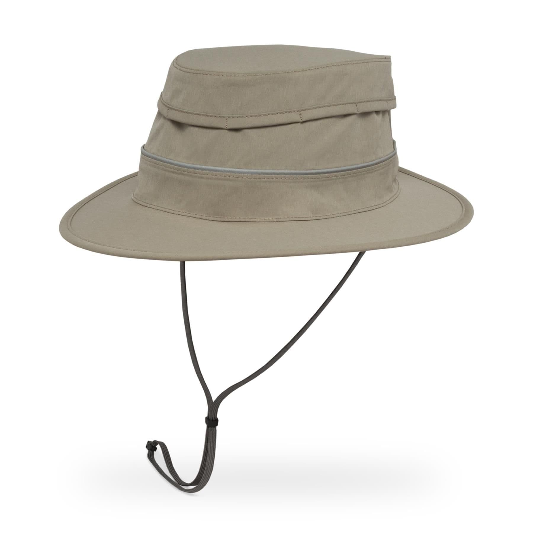 Sunday Afternoons Sunday Afternoons Men's 'Charter Storm' 10k Waterproof UPF 50+ Fedora Hat in Taupe