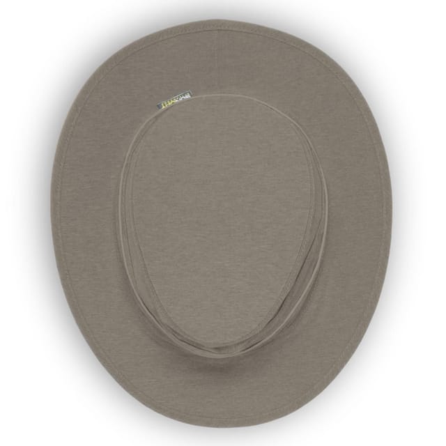Sunday Afternoons Sunday Afternoons Men's 'Charter Storm' 10k Waterproof UPF 50+ Fedora Hat in Taupe - 3