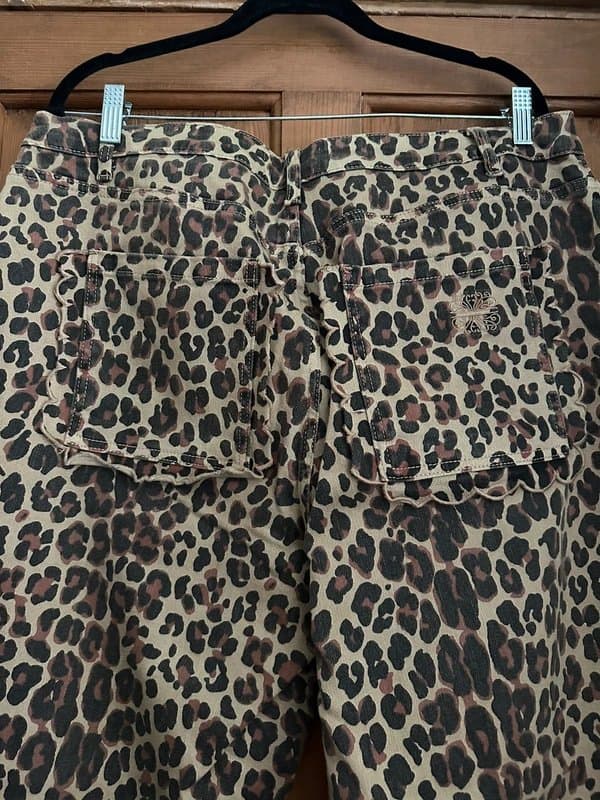 Never Fully Dressed Never Fully Dressed petite animal print jeans