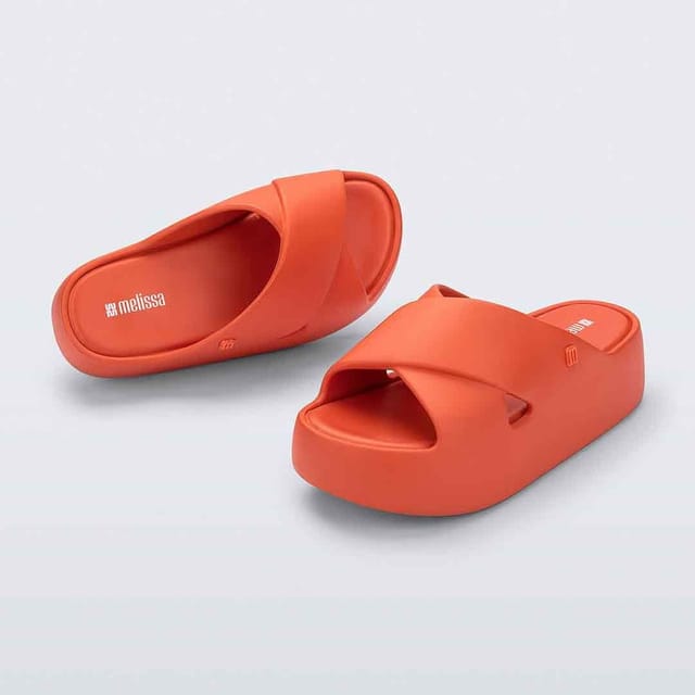 Melissa Shoes Melissa Shoes Women's Free Cross in Orange - 3