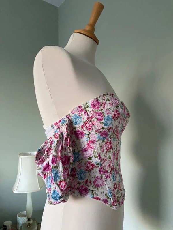 ASOS ASOS floral corset top