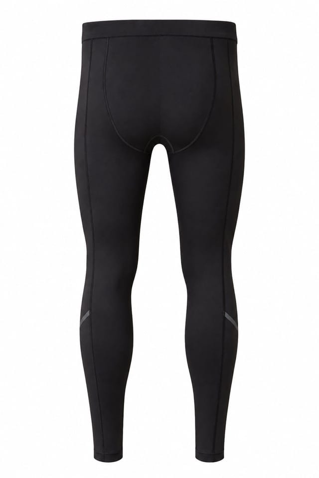 David Luke David Luke Men's Base Layer Underleggings in Black - 2