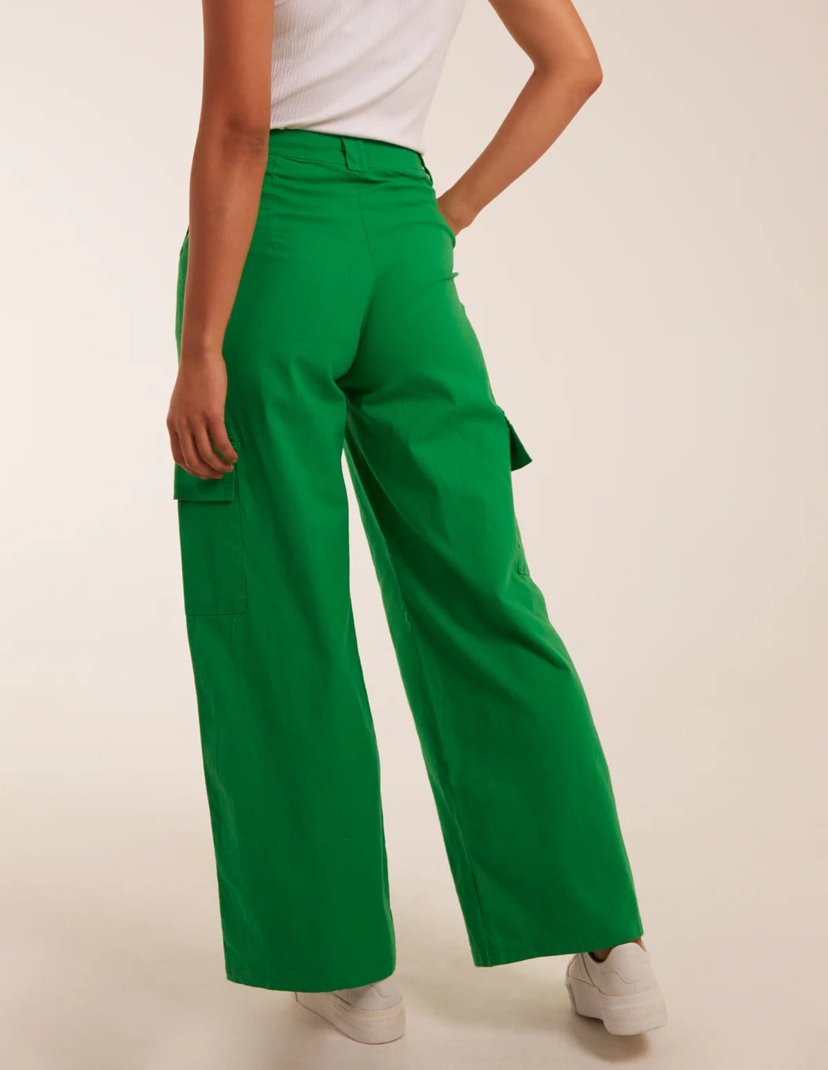 Blue Vanilla Trousers With Side Pocket - 4