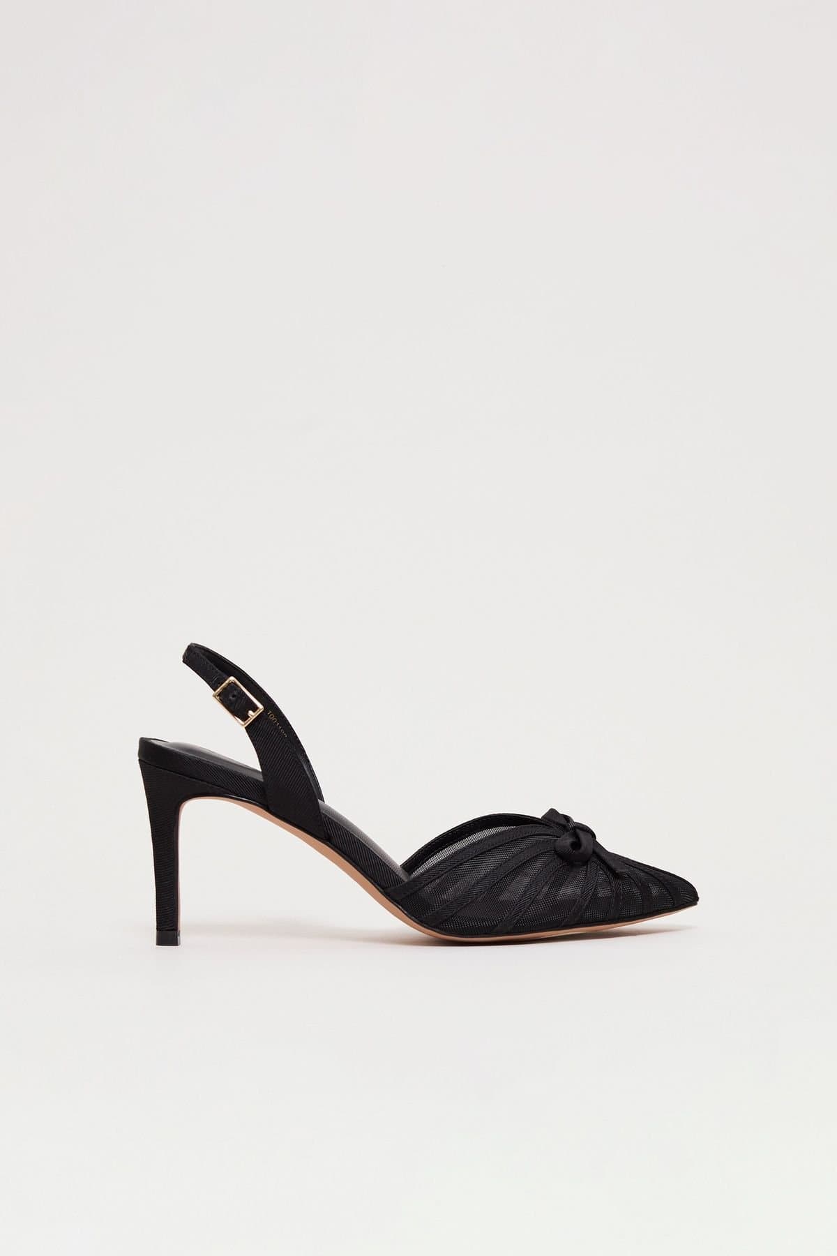Phase Eight Phase Eight Women's Grosgrain Slingback in Black