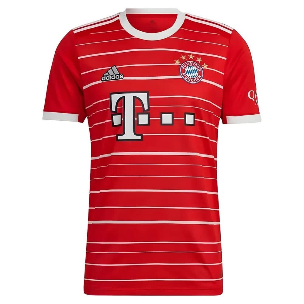 FC Bayern Munich FC Bayern Munich Men's Personalised 2022 2023 Home Shirt in Red