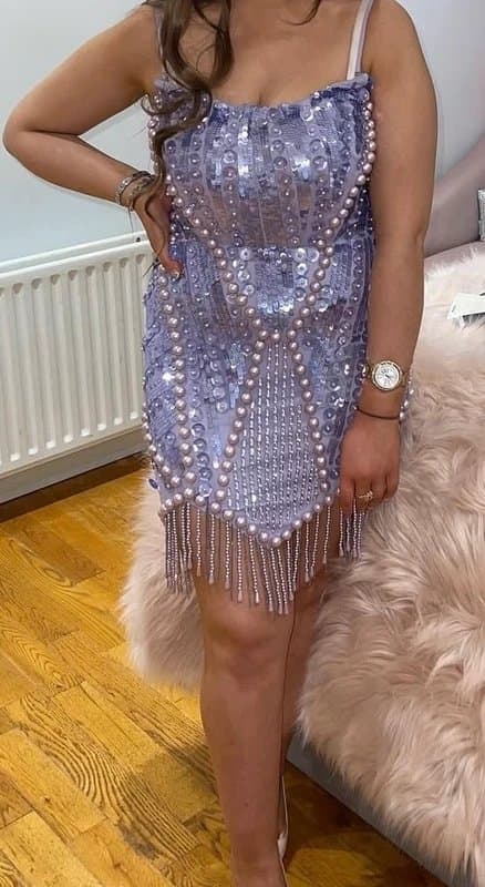 ASOS ASOS embellished mini dress