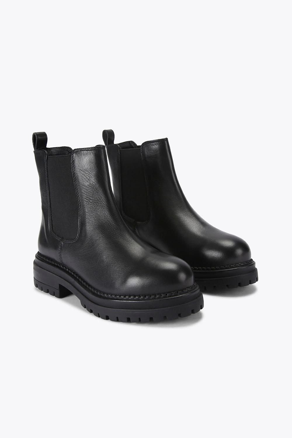 Carvela Carvela Women's 'Headline' Leather Boots in Black - 4