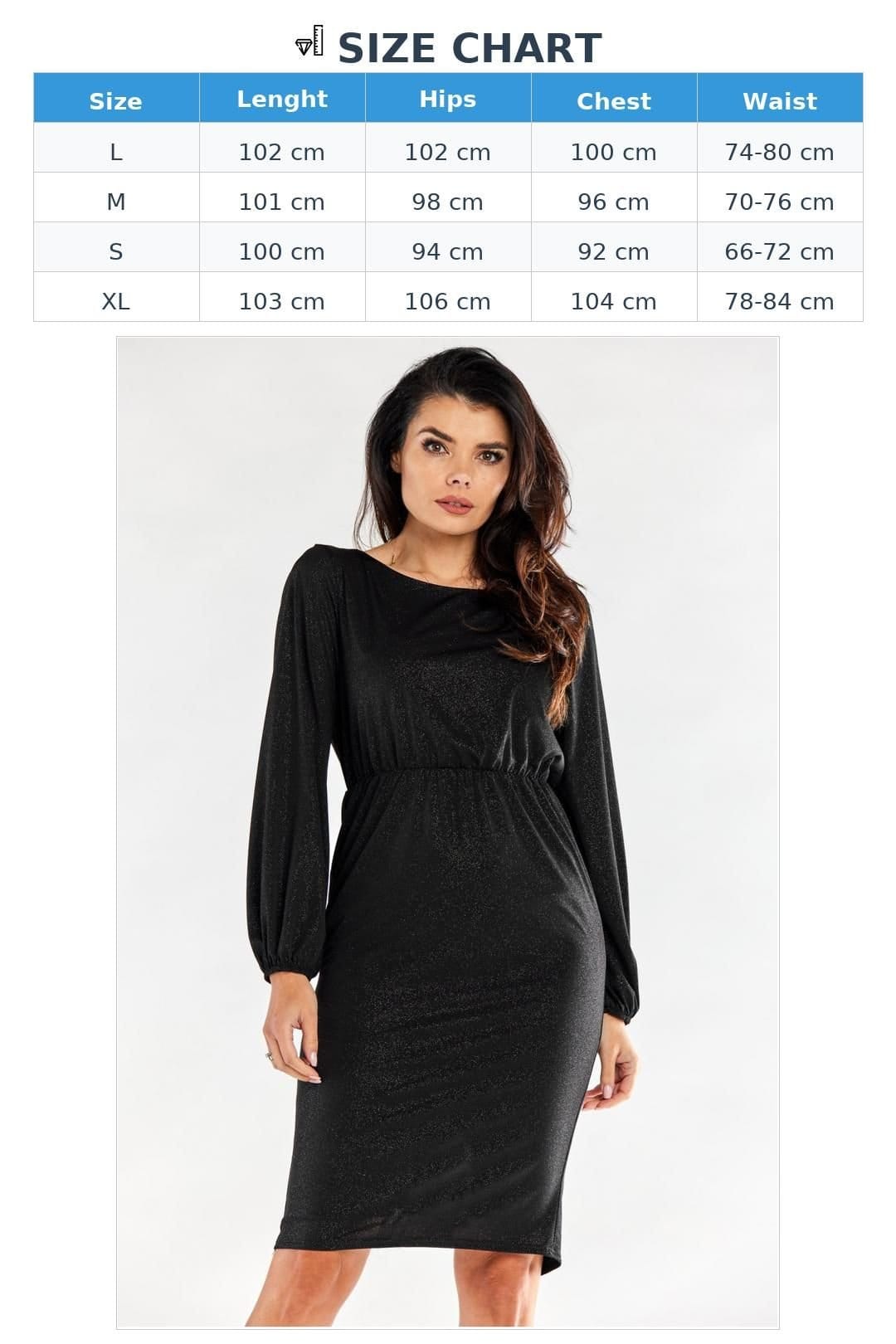 Love Lace Love Lace Women's Elegant Evening Dress with Exposed Back in Black - 4