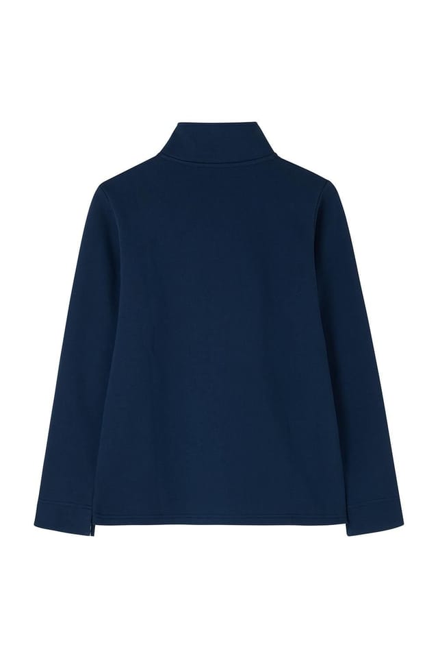 Lighthouse Clothing Lighthouse Clothing Women's Shore Sweatshirt Cotton Funnel Neck Jersey in Navy - 3