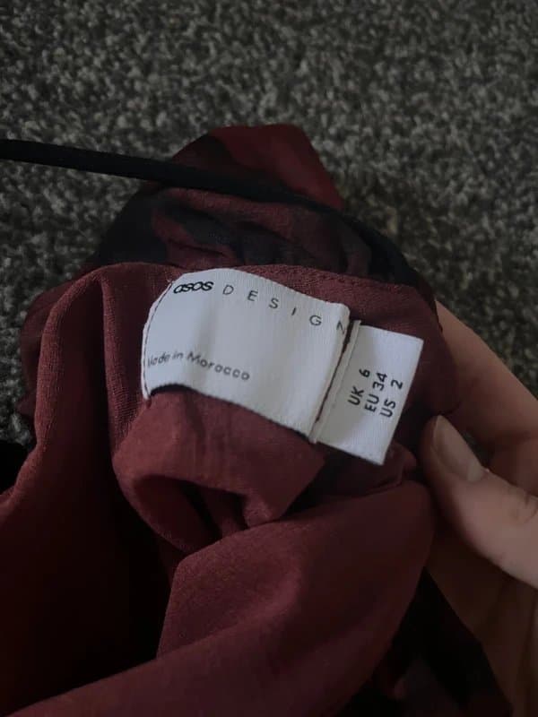 ASOS asos ruched dress