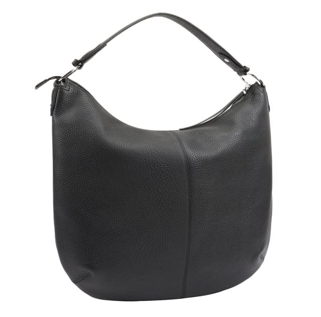 Dents Dents Women's Azurine Leather Hobo Bag in Black - 2