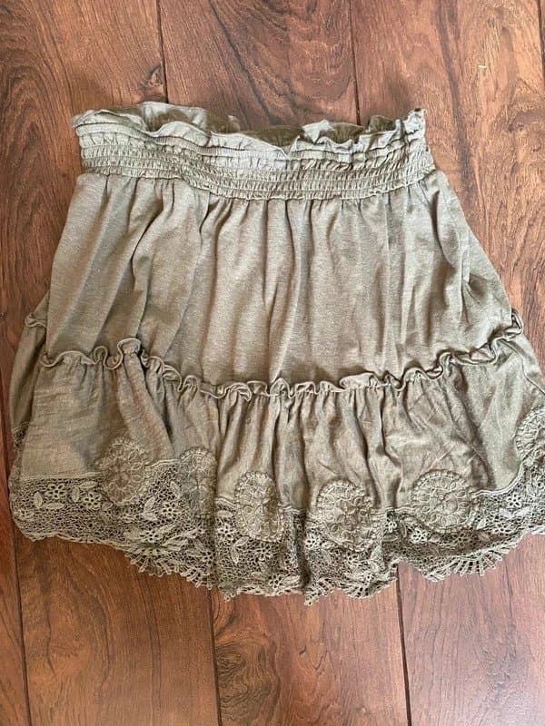 ASOS ASOS mini skirt - khaki green 12