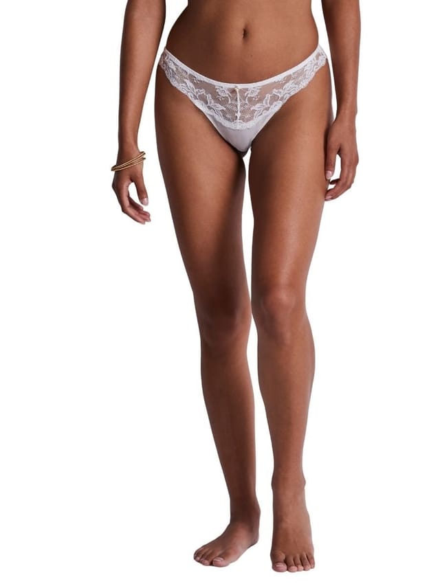 Aubade Aubade Women's Kiss Of Love Italian Brief in White - 3